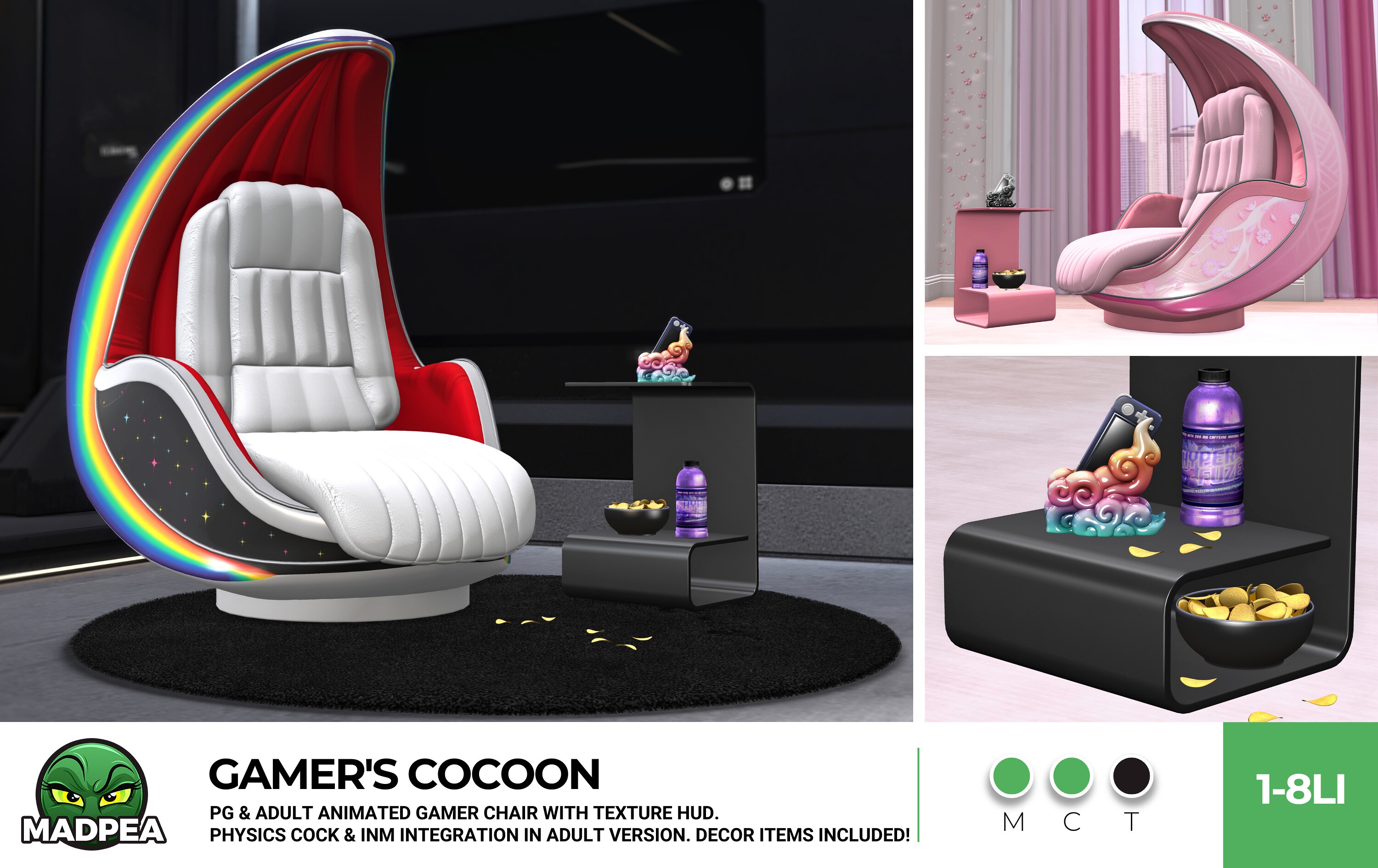 MadPea – Gamer’s Cocoon