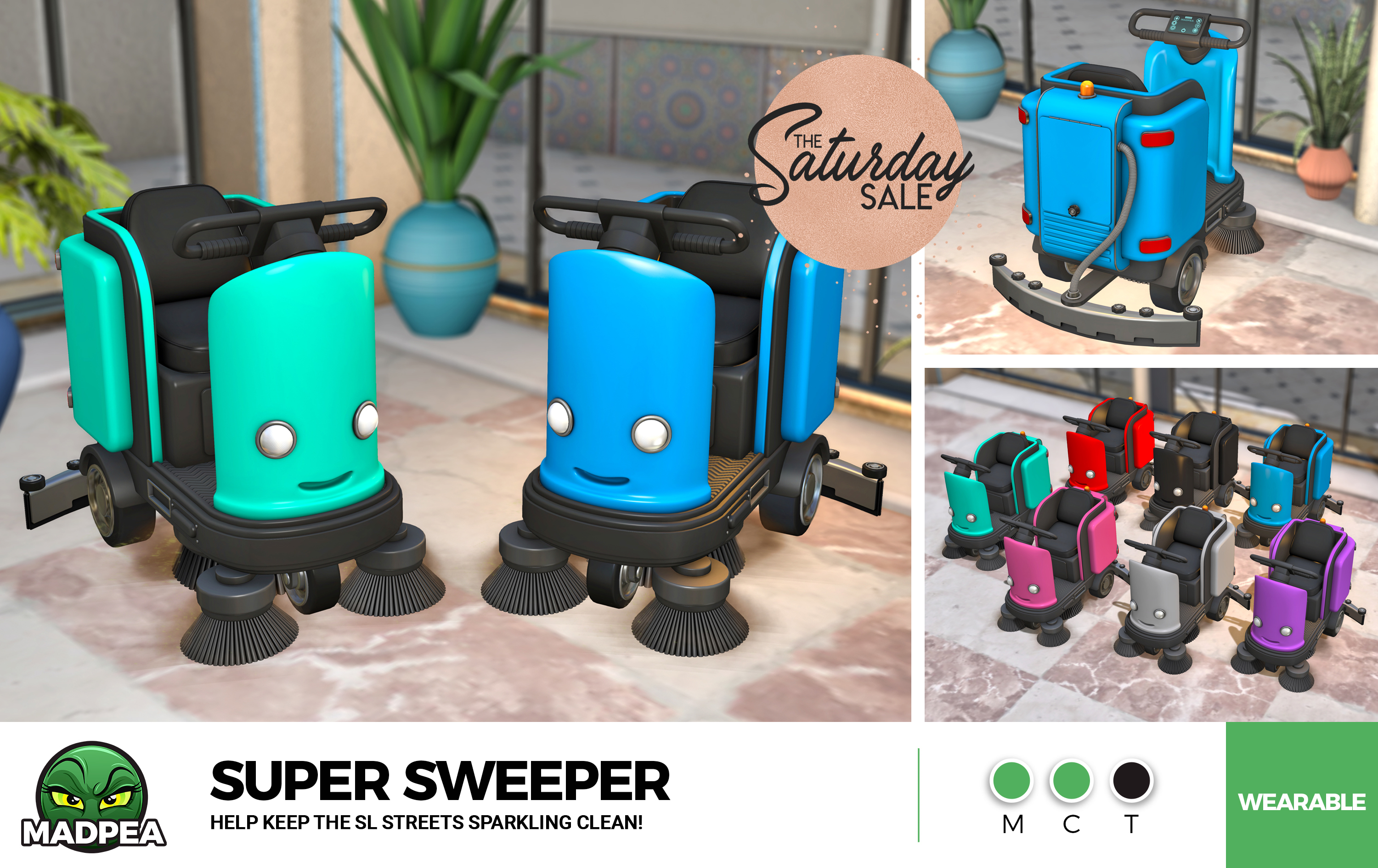 MadPea – Super Sweeper