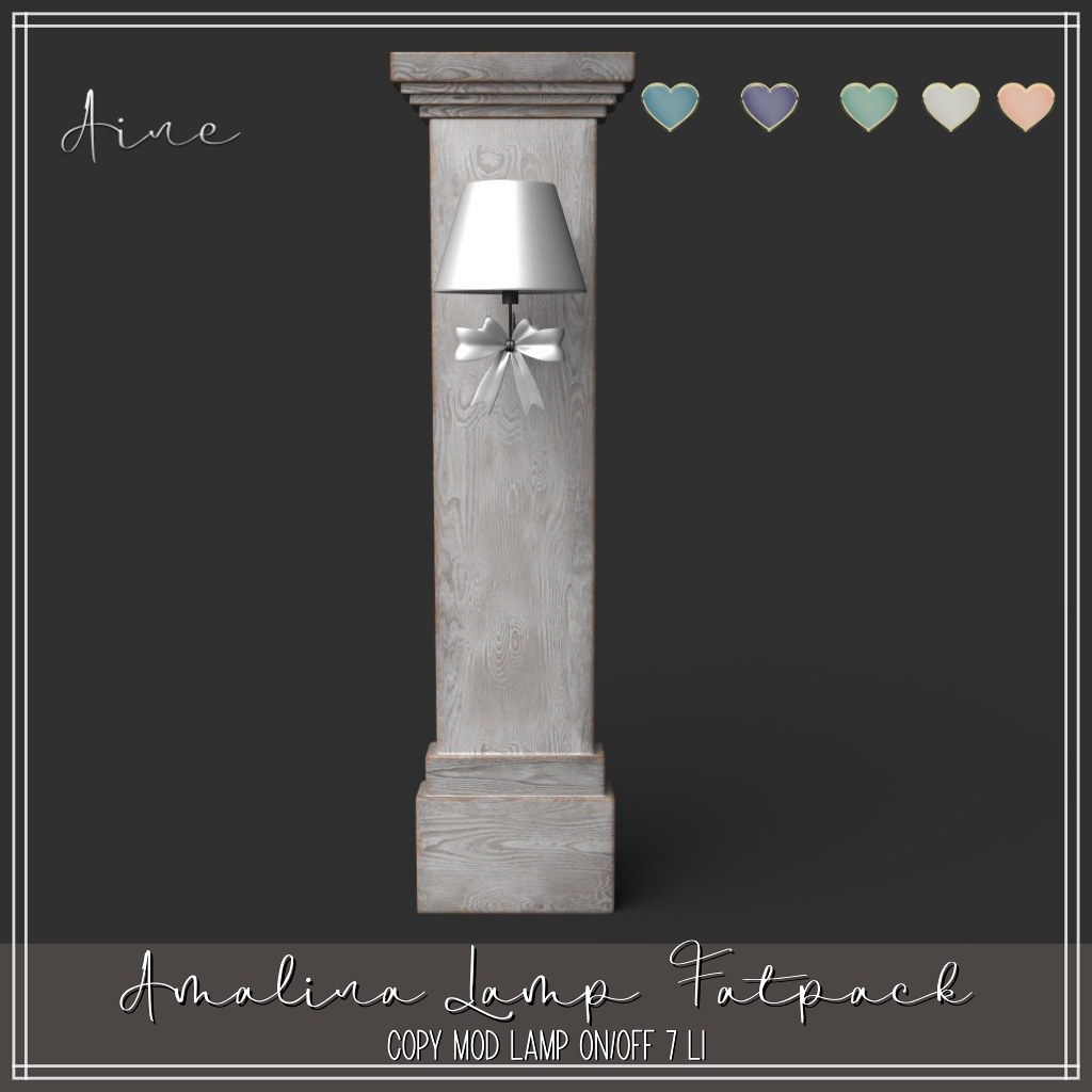 Aine – Amalina Lamp Fatpack