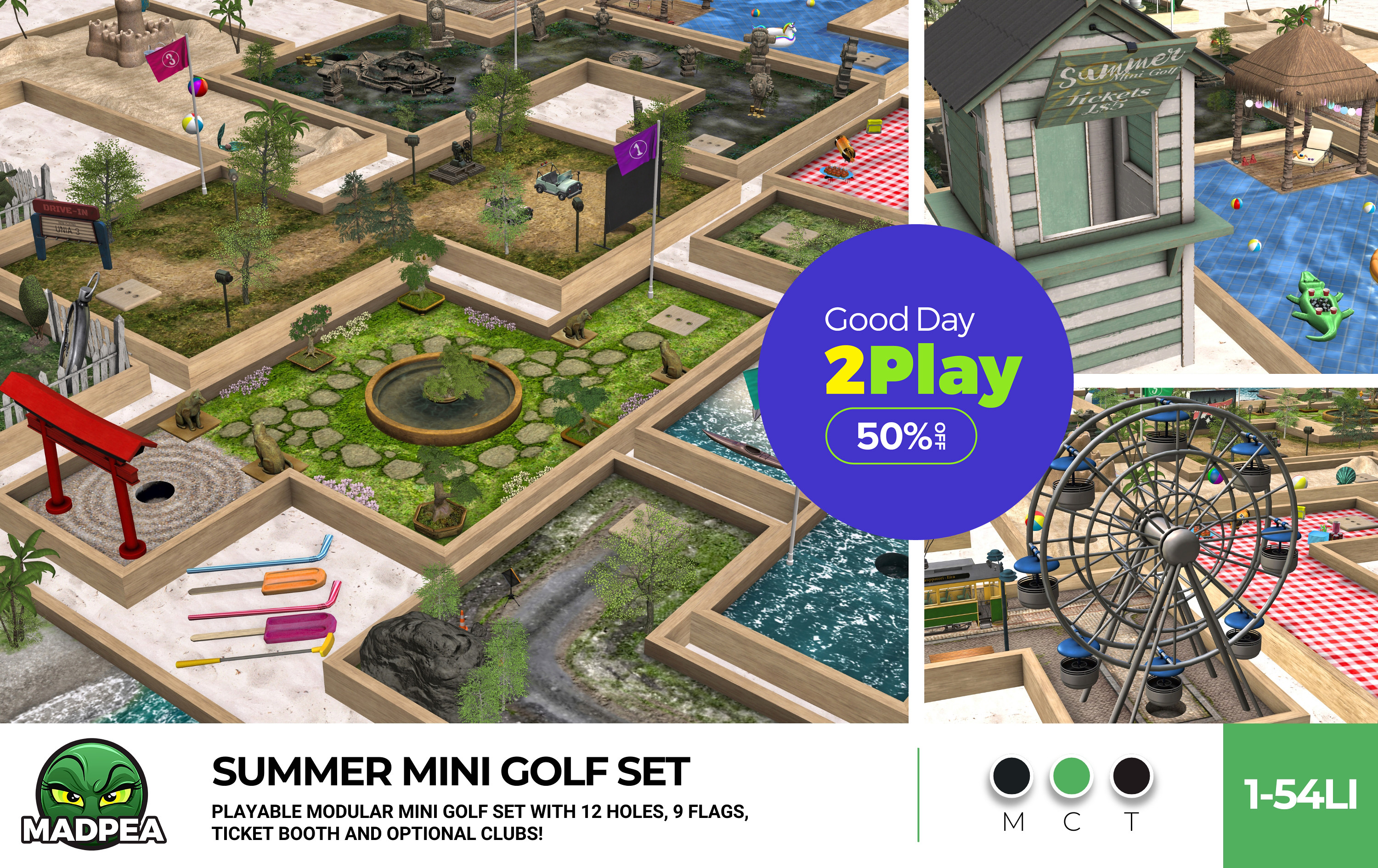 MadPea – Summer Mini Golf