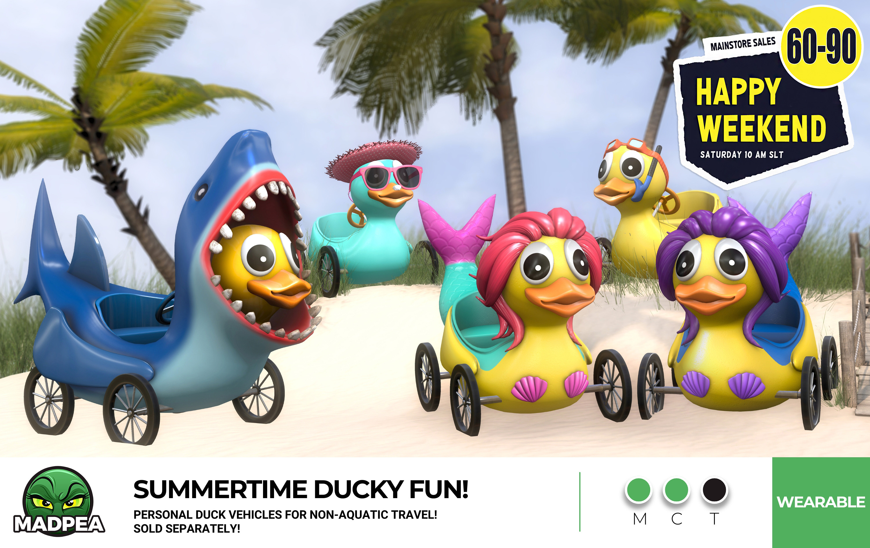 MadPea – Summertime Ducky Fun