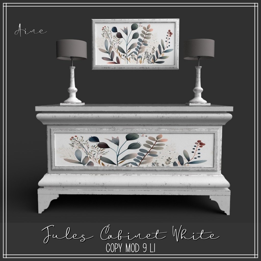 Aine – Jules Cabinet White