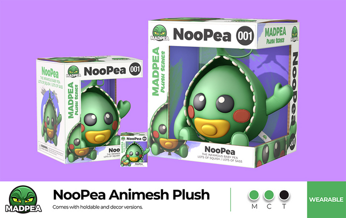 madPea – NooPea Animesh Plush