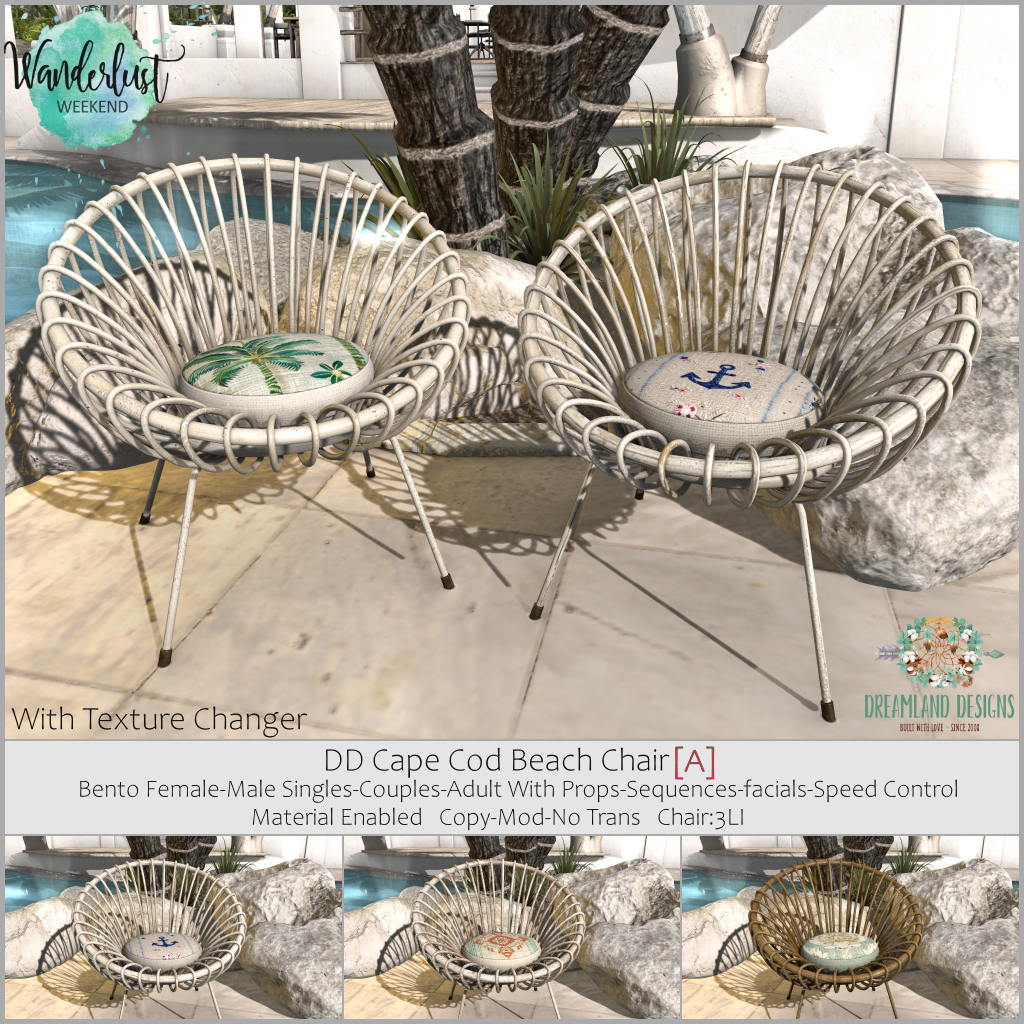 Dreamland Designs – Cape Cod Beach Chair