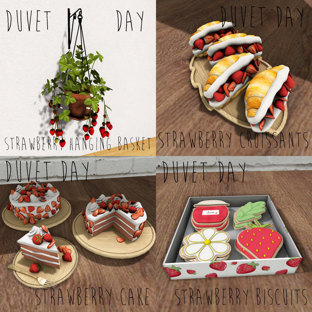 Duvet Day – Strawberry Collection