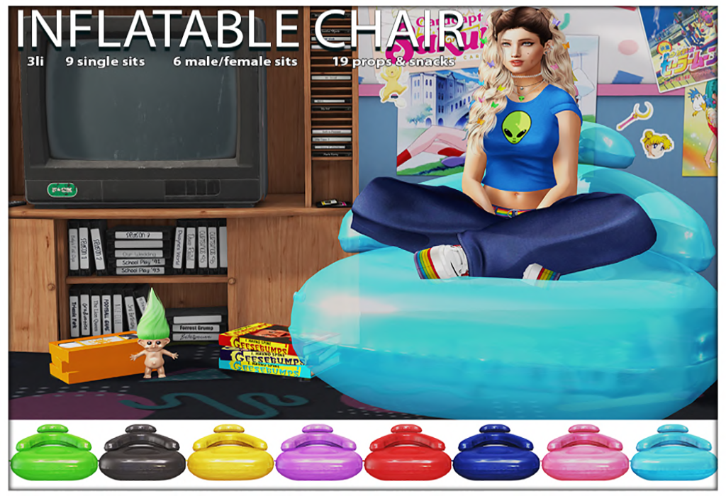 Junk Food – Inflatable Chair