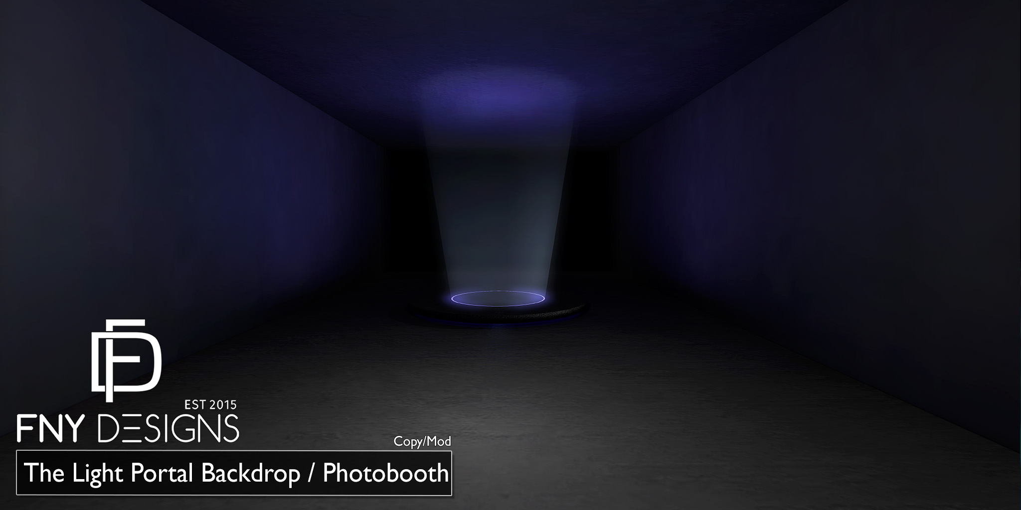 FNY Designs – The Light Portal Backdrop / Photobooth