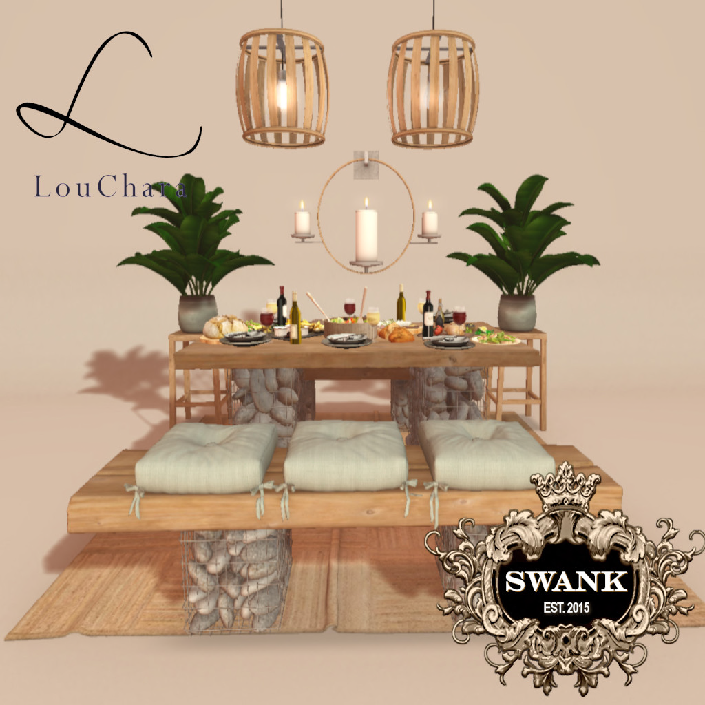 LouChara – Soren Patio Set