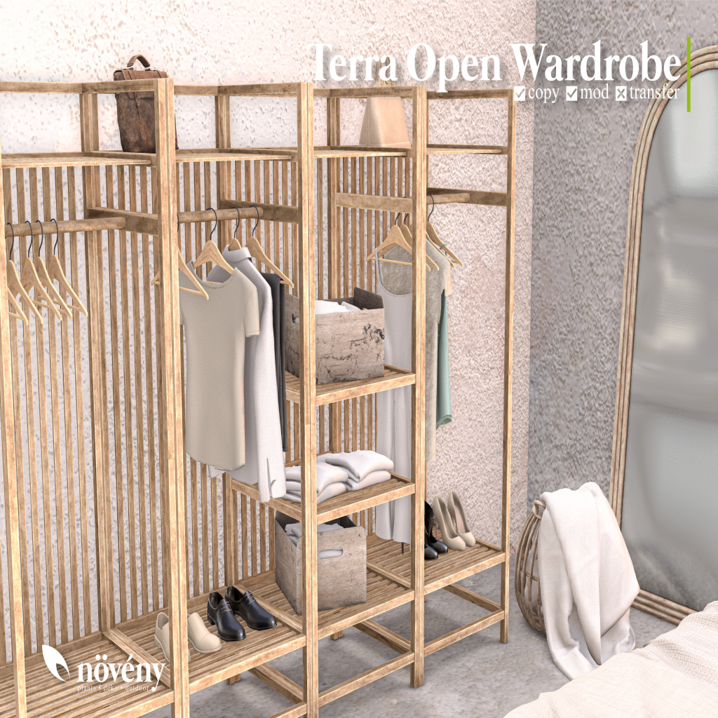 Noveny – Terra Open Wardrobe