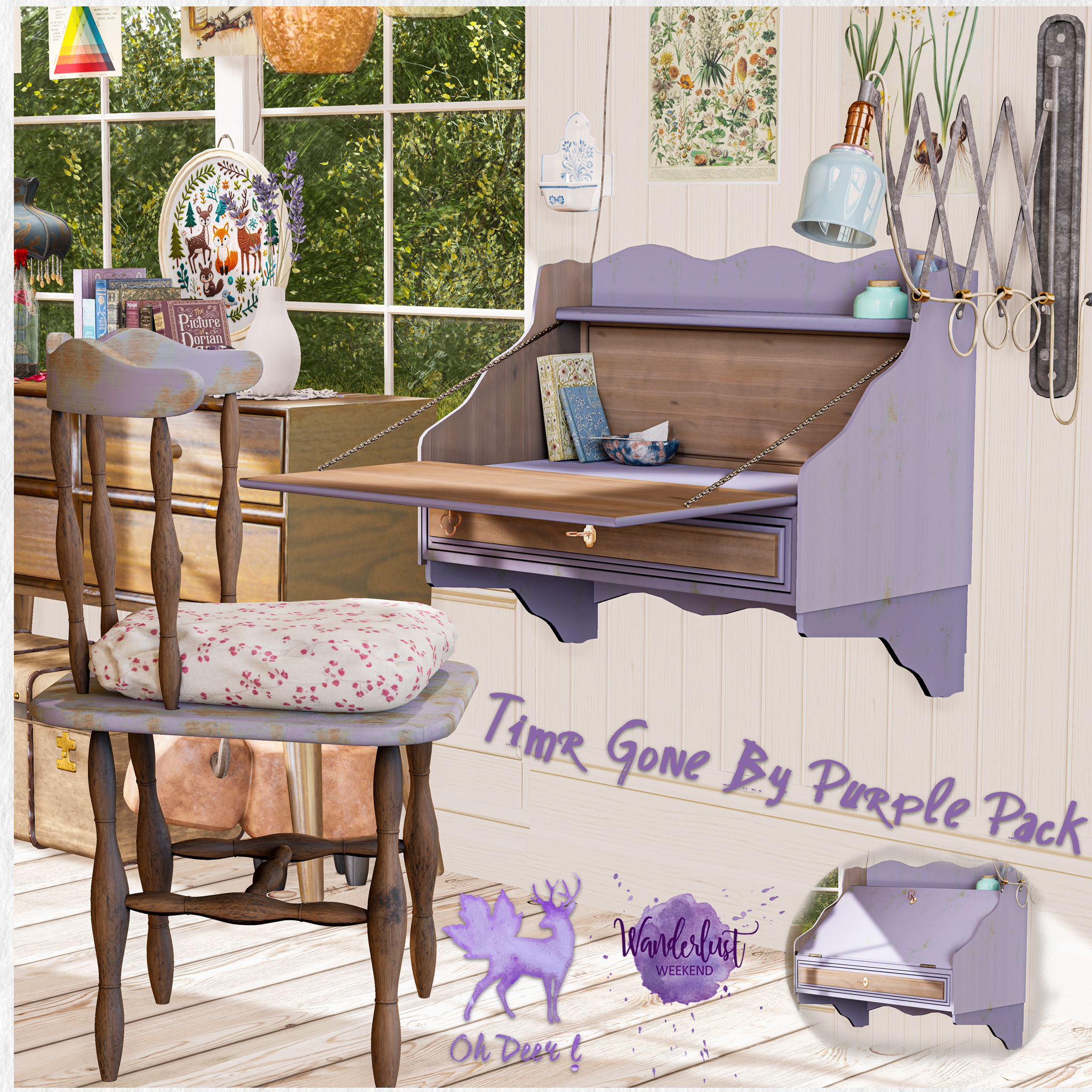 Oh Deer – Time Gone By Purple Pack