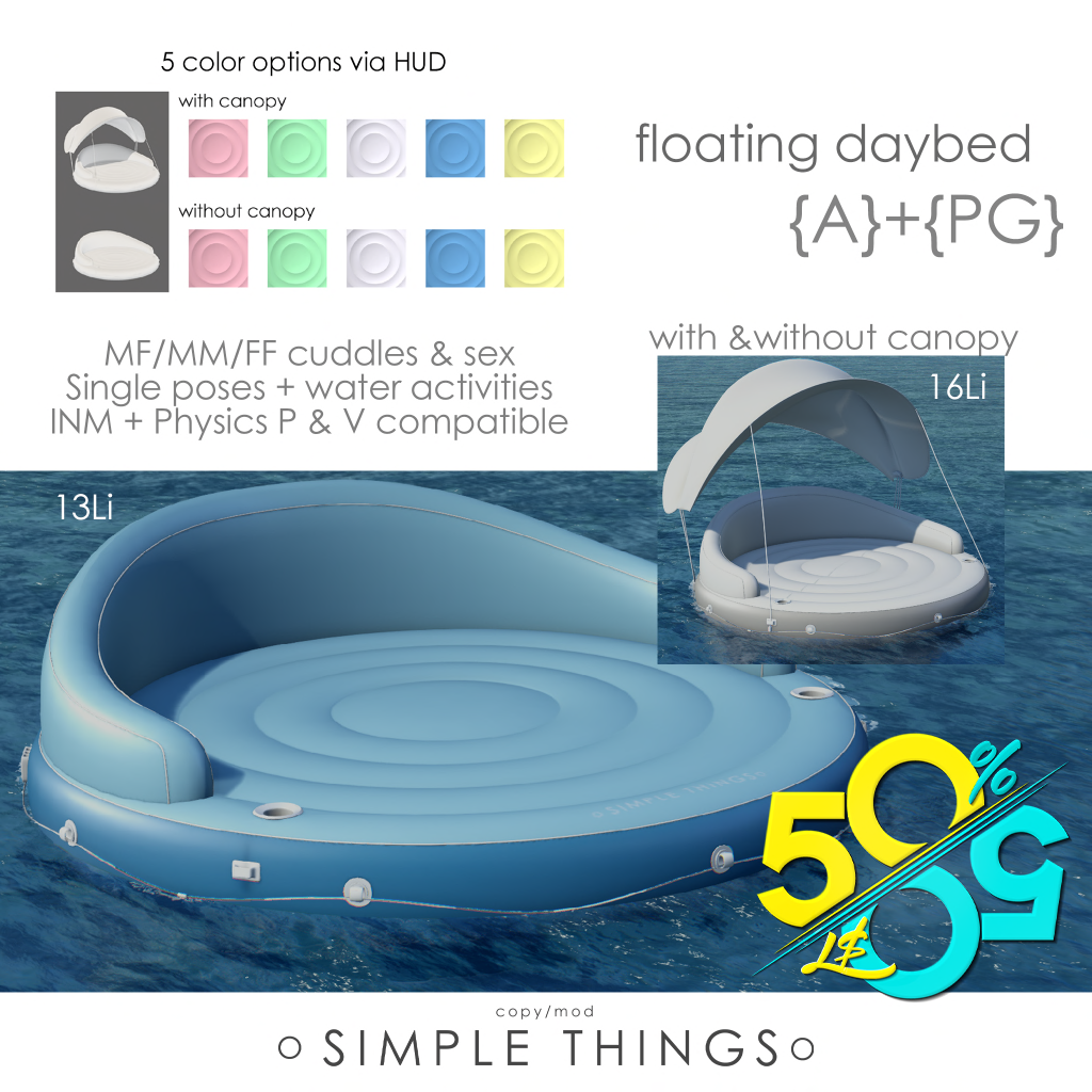 Simple Things – Floating Daybed