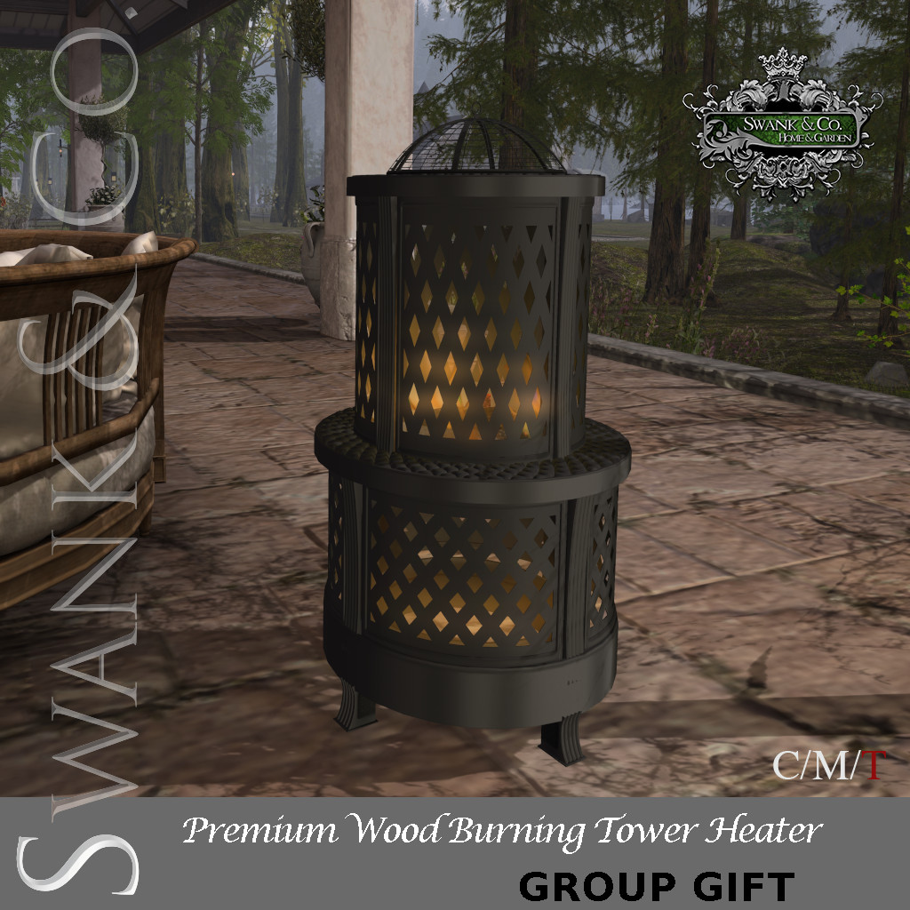 SWANK & Co. – The Premium Wood Burning Tower Heater -Group Gift