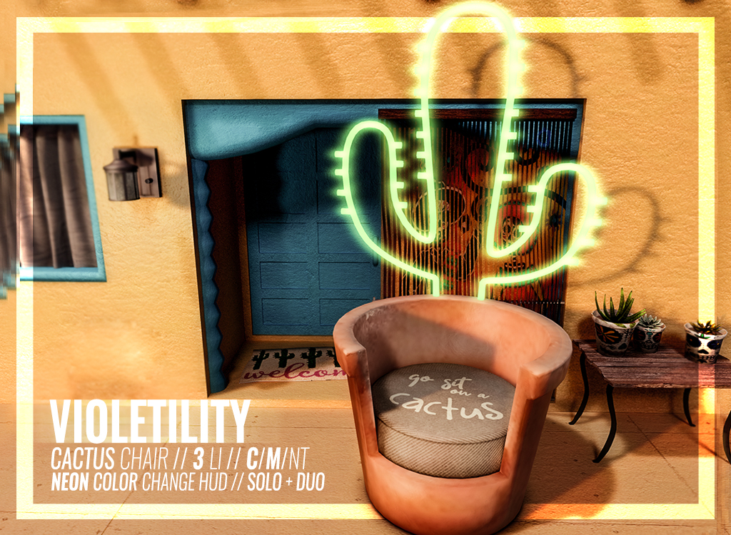Violetility – Cactus Chair