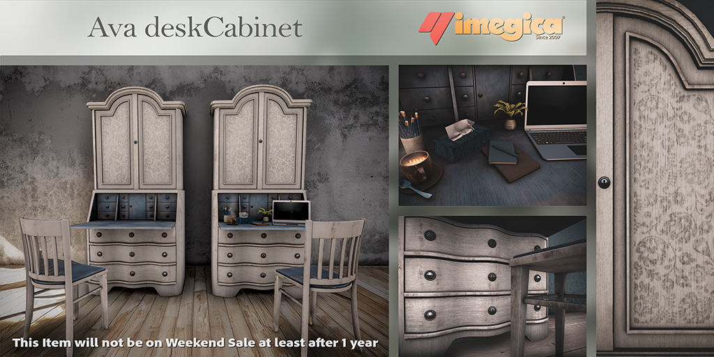 Imegica – Ava Desk Cabinet