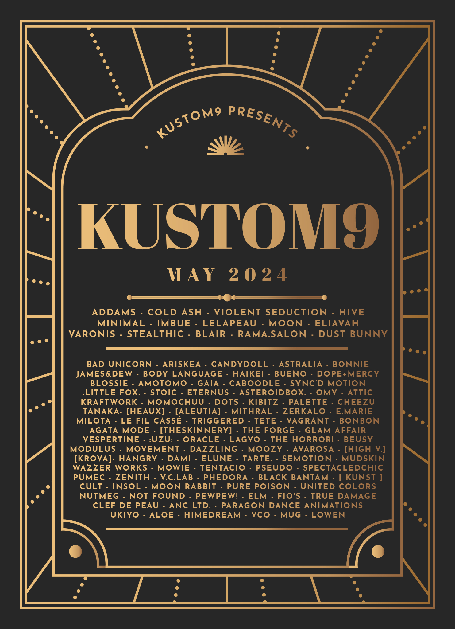 Press Release – Kustom9 – May 2024