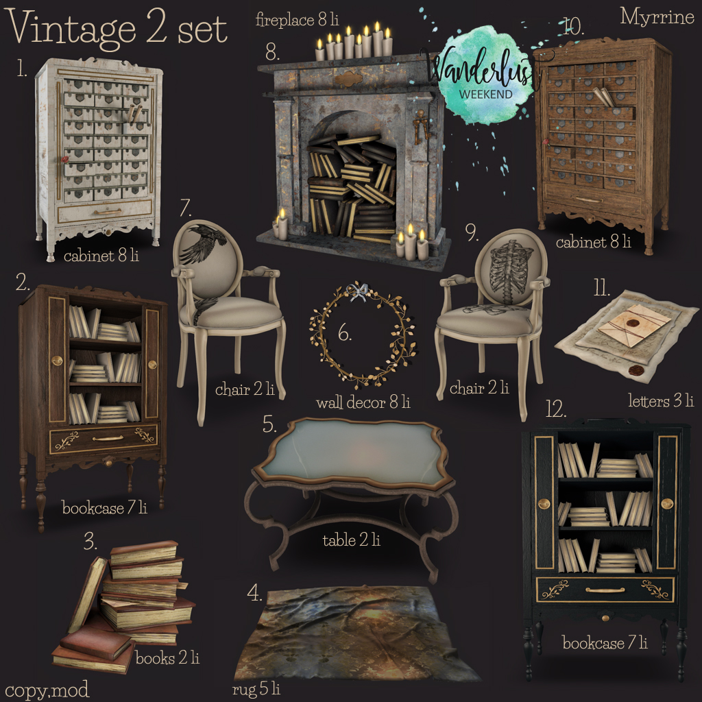 Myrrine – Vintage 2 Set