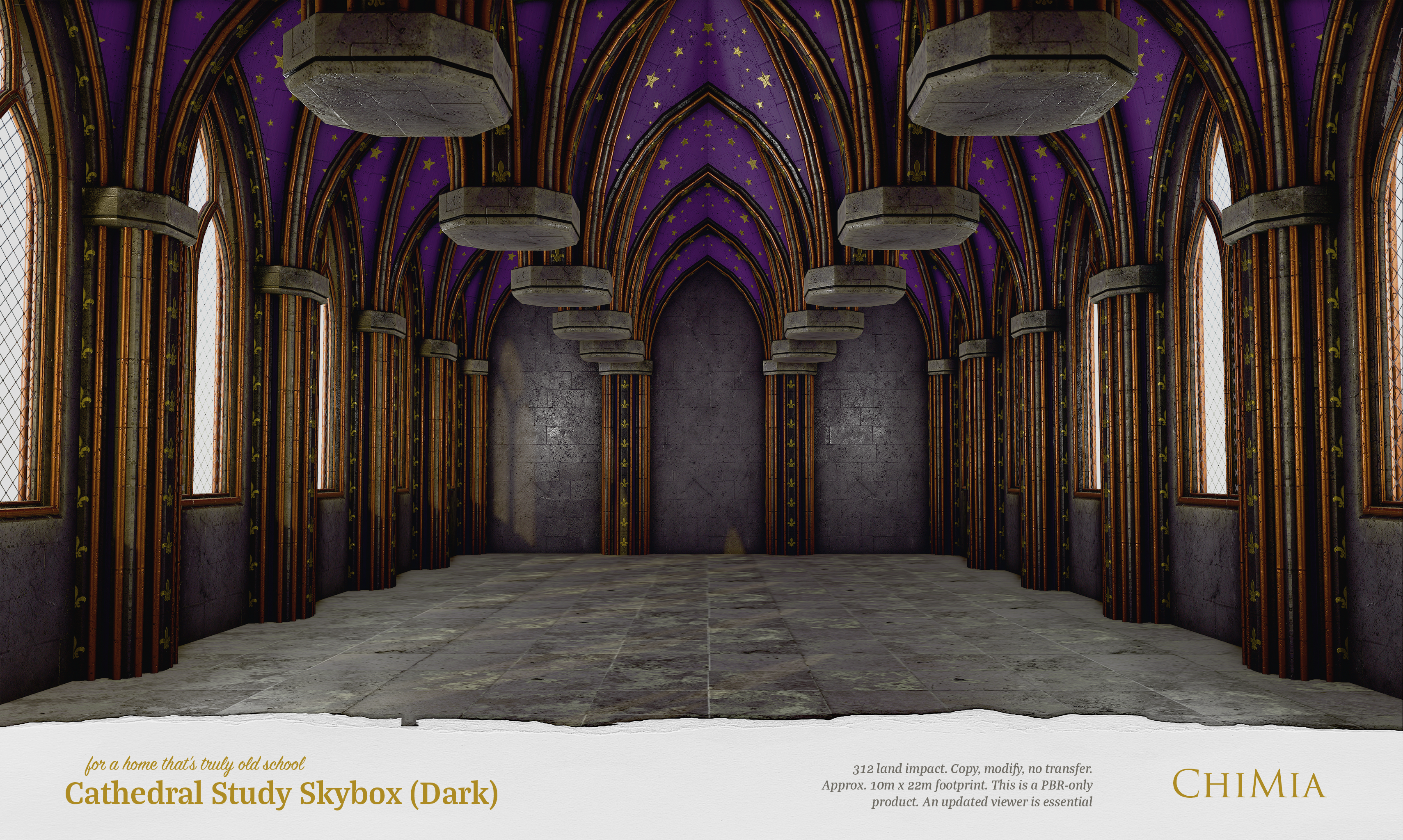 ChiMia – Cathedral Study Skybox