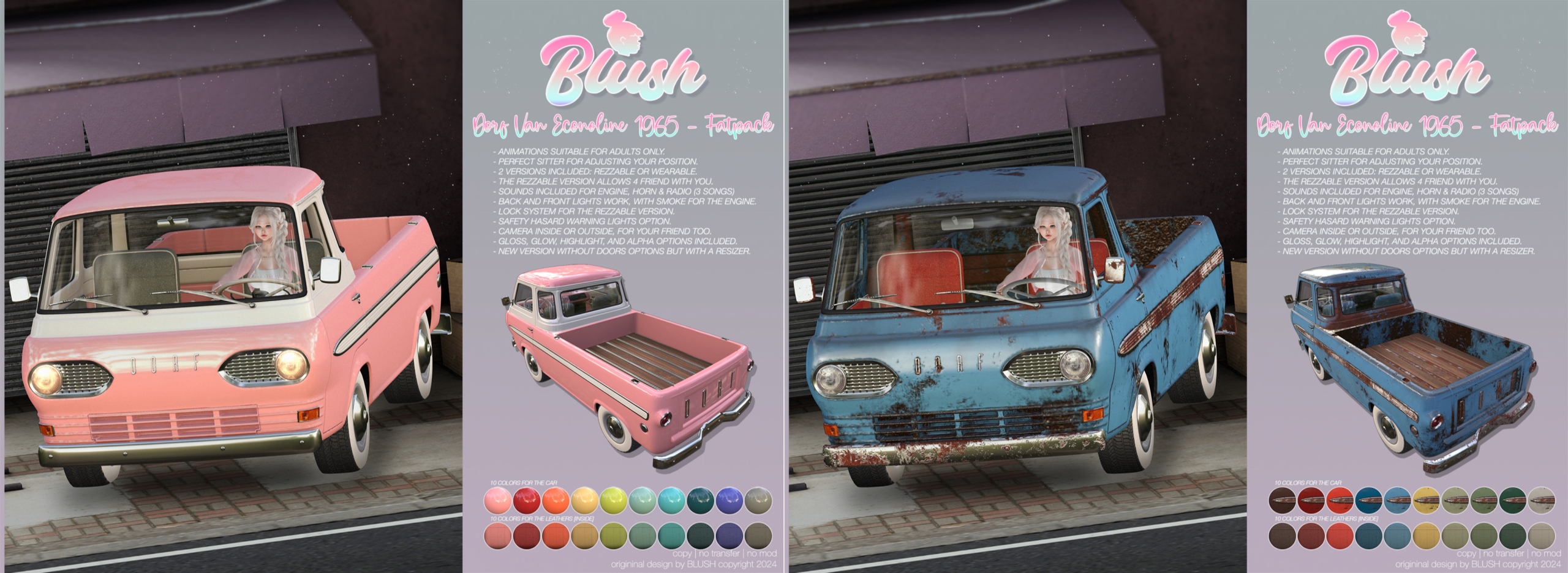 Blush – Dorf Van Econoline 1965