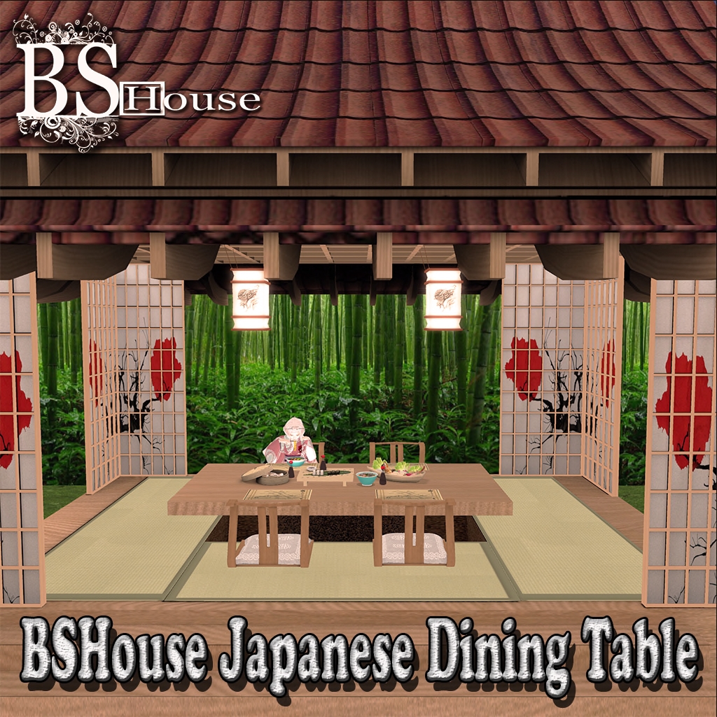 BS House – Japanese Dining Table – 25% Off