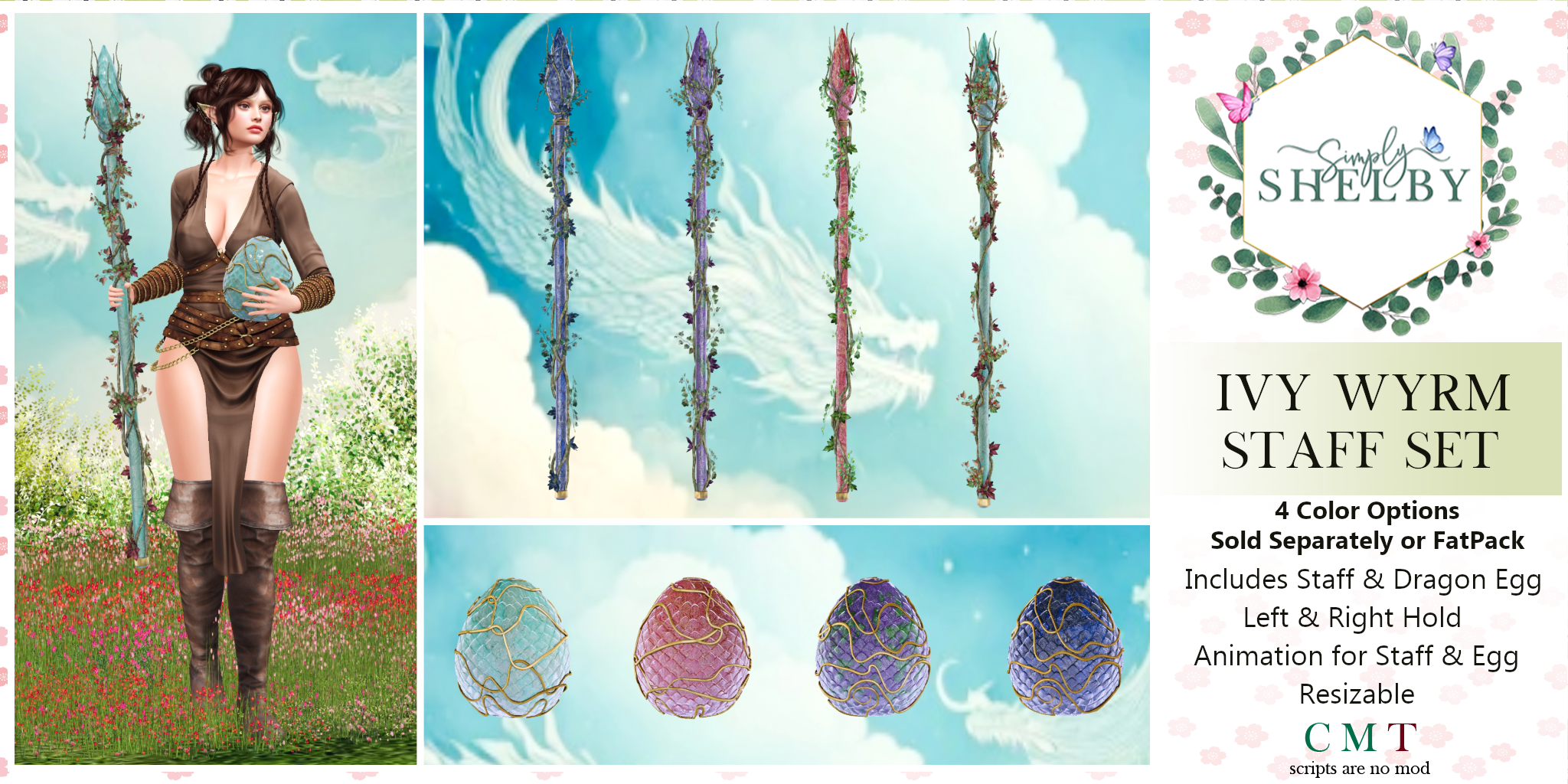 Simply Shelby – Ivy Wyrm Staff Set