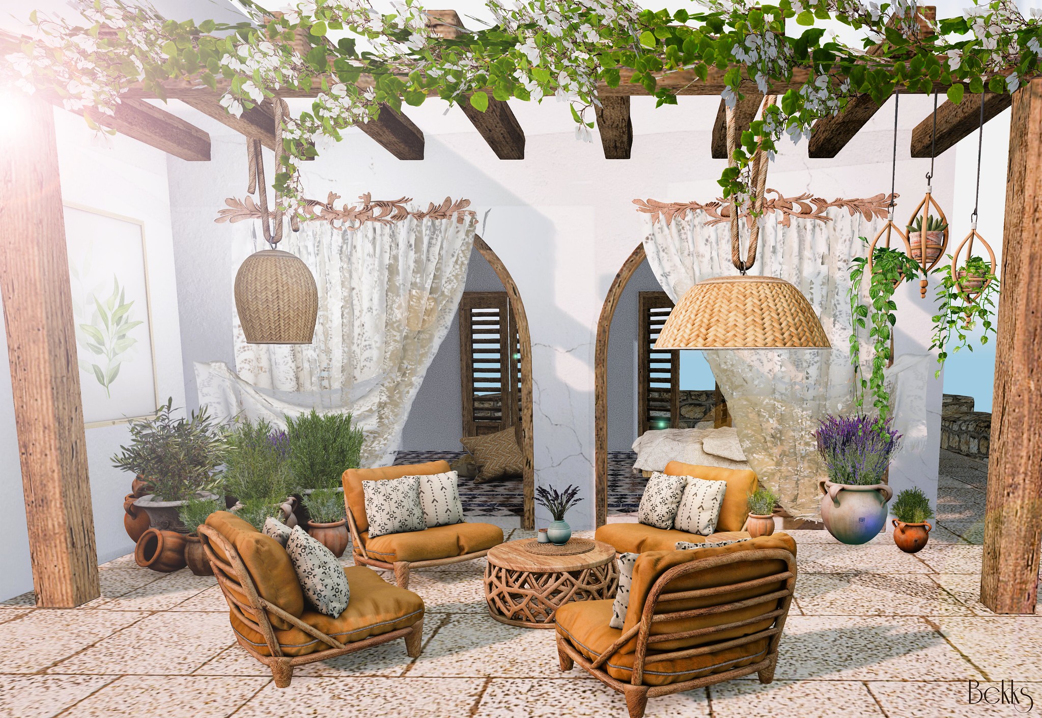 Chic Outdoors, Effortless Style ..Bekks