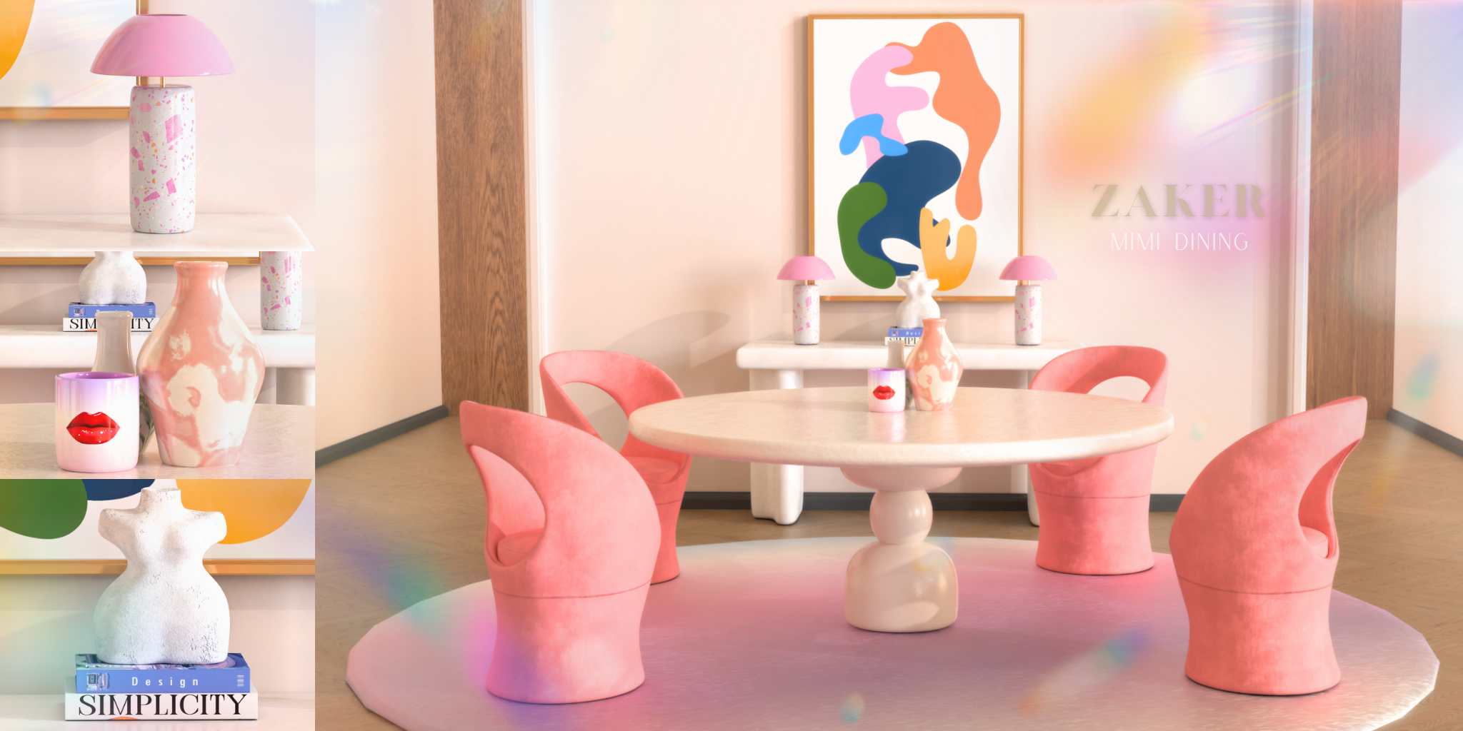 Zaker – Mimi Dining Set
