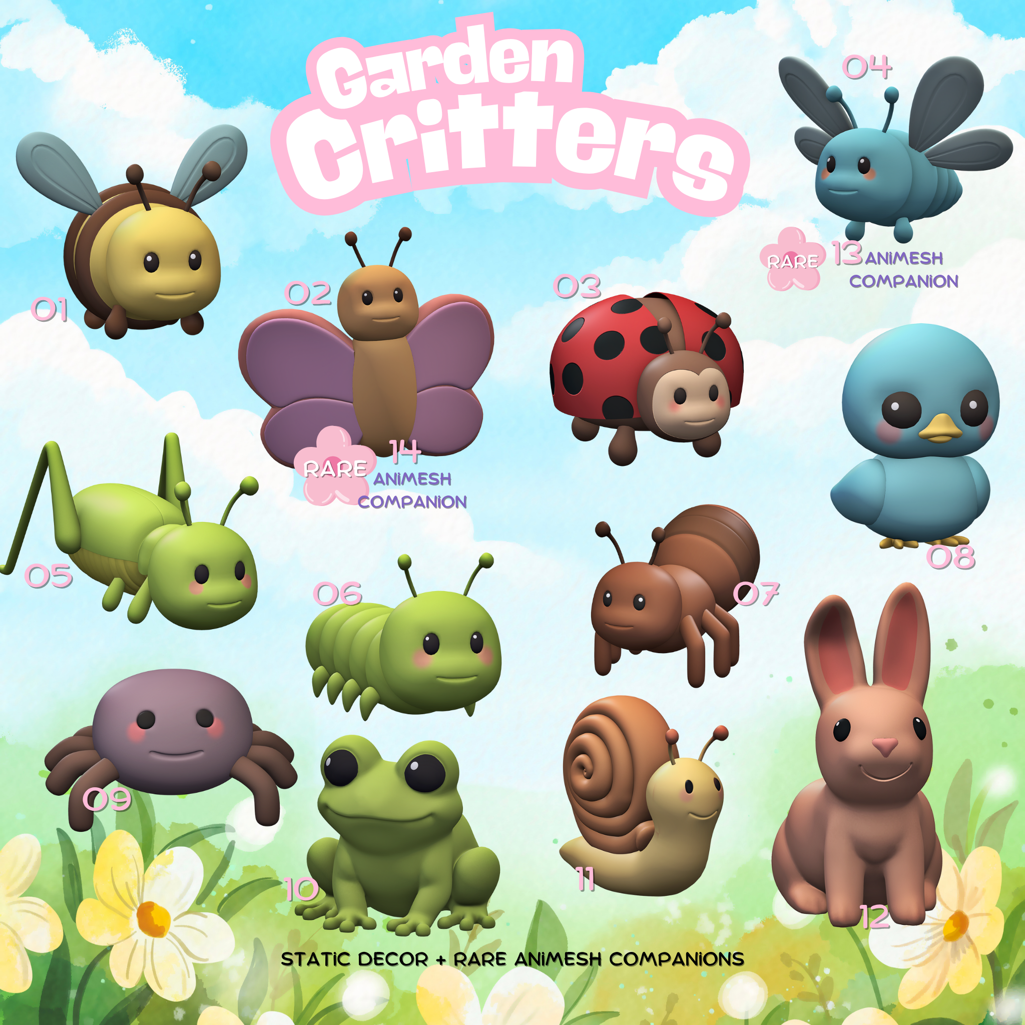 Bella Botanicals – Garden Critters