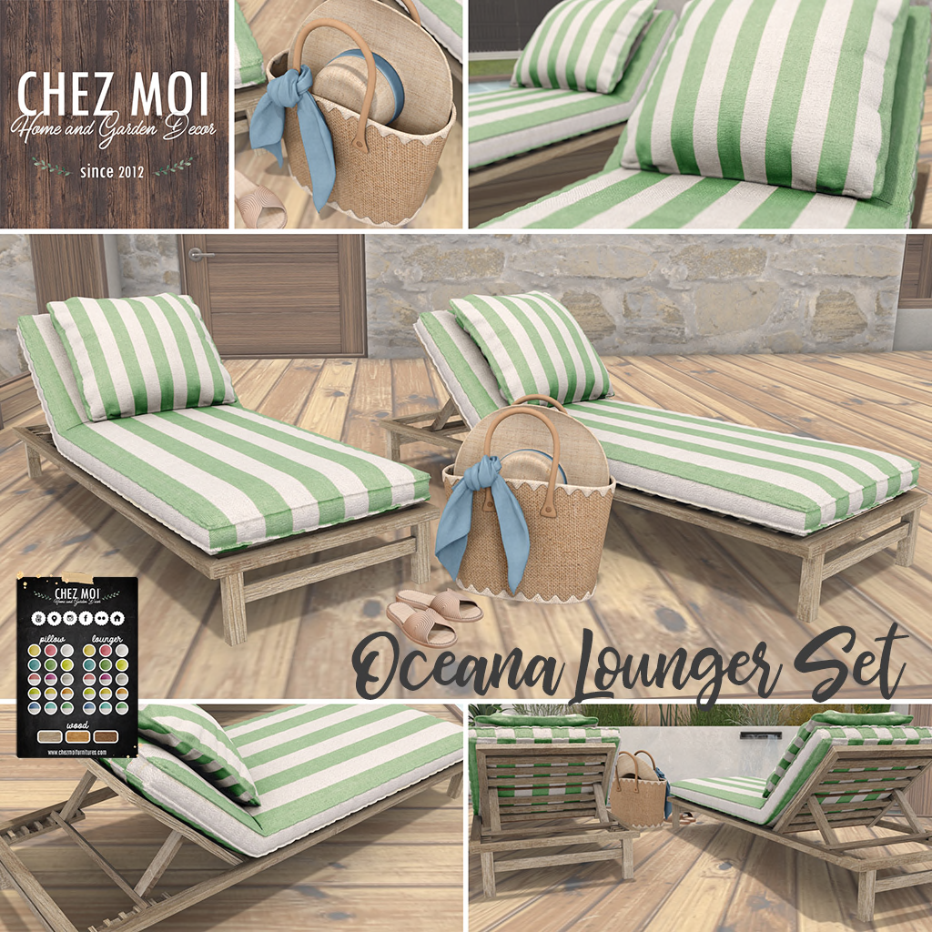 Chez Moi – Oceana Lounger Set