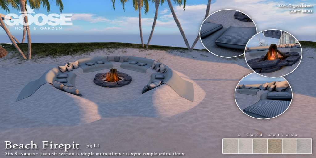 GOOSE – Beach Firepit