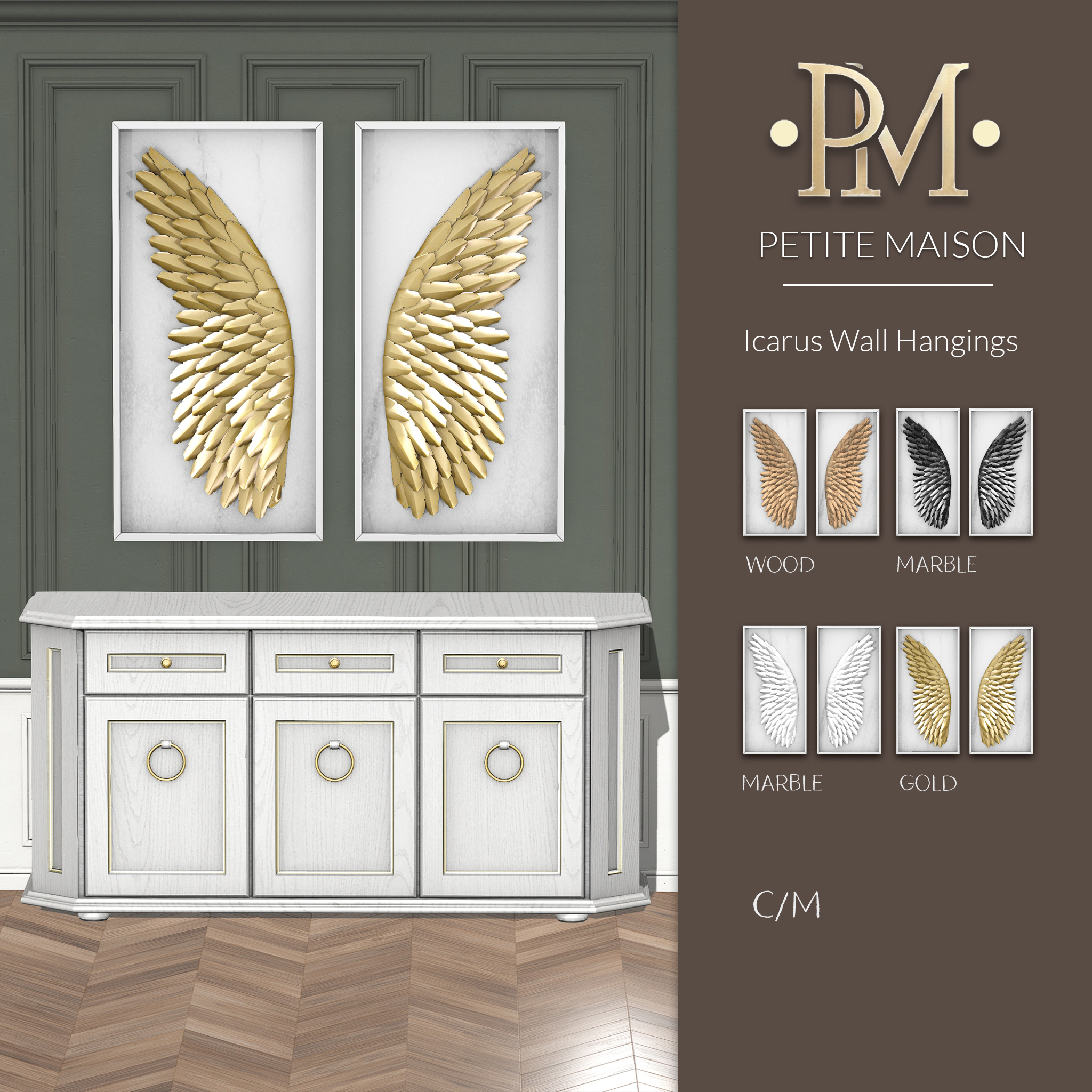 {Petite Maison} – Icarus Wall Hangings
