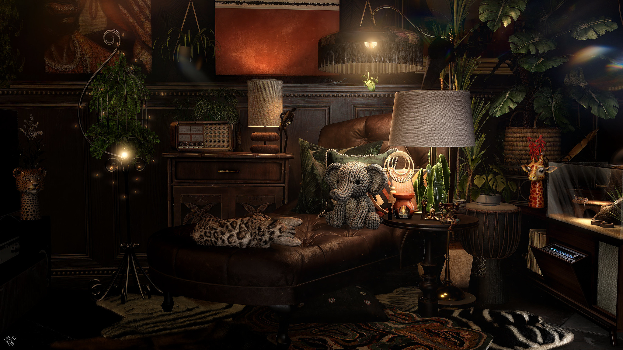 Dark Safari Vibes by Lesly